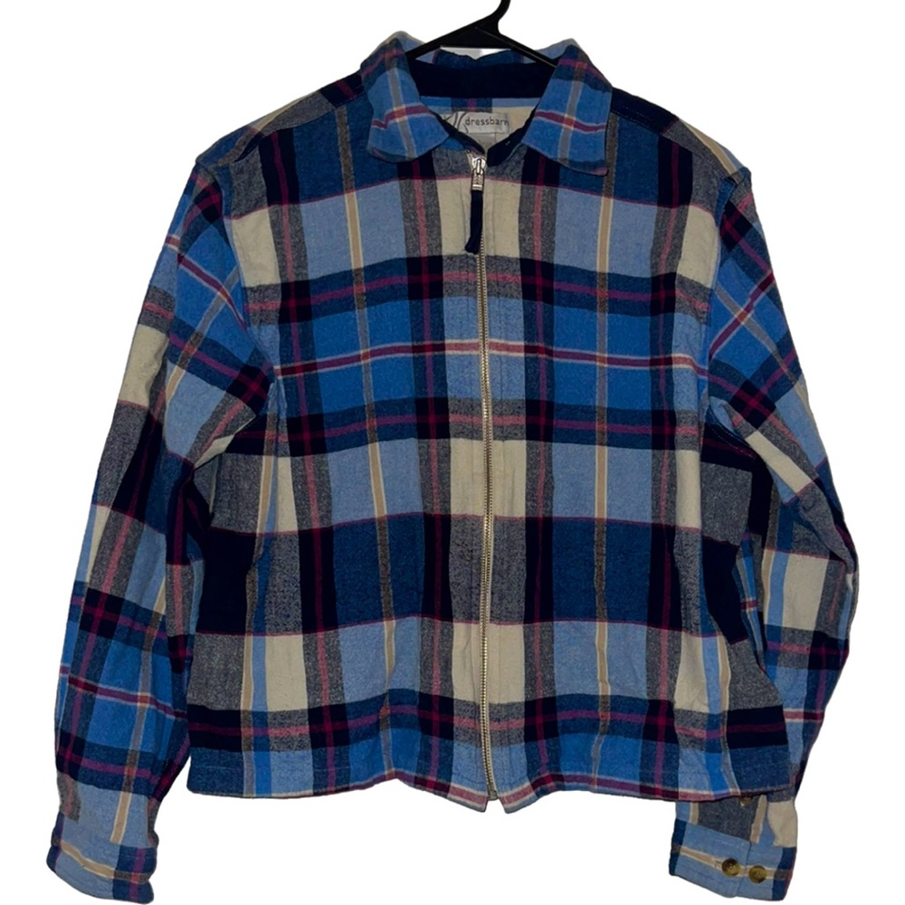 ✨Women’s Flannel Zip-Up Sz. Large✨